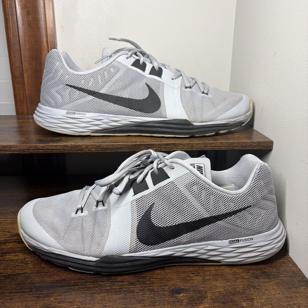 Nike Train Prime Iron DF 832219-003 Gray Black Training Shoes Mens 13